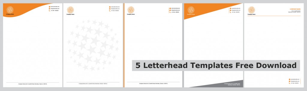 Letterhead Templates Free Download